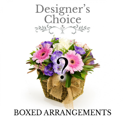 Designers Choice Boxed Arrangement